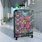 Opulence Pearls Suitcase 3 Sizes Carry-on Suitcase Luxury Pearls Luggage Hard Shell Suitcase  | XTQ1002