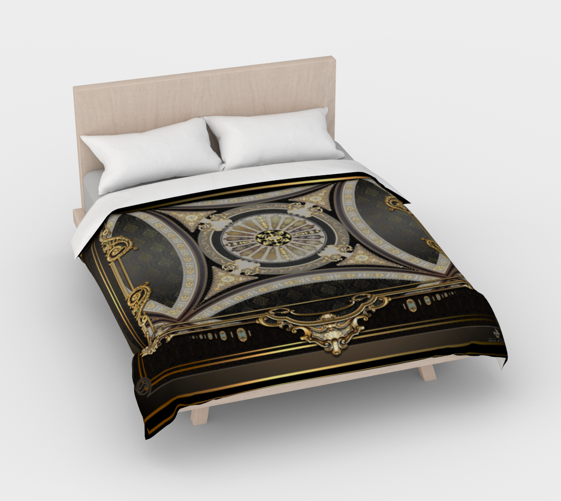 Baroque Mandala 100% COTTON SATEEN DUVET Cover King | Queen | Full | Twin sizes. | DEVARSHY HOME. 104921D