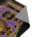 Opulence of Sicily Violet Area Rug, Available in 3 sizes | 100339