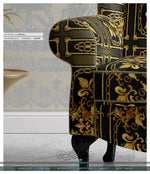 Ornate Lion Upholstery Fabric 3meters 9 Designs & 12 Furnishing Fabrics Baroque Lion Fabric By the Yard | D20332