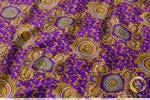 Golden Medallion Apparel Fabric 3Meters+, 9 Designs | 8 Fabrics Option | Baroque Fabric By the Yard | 031