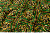 Golden Circles Upholstery Fabric 3meters 6 Designs & 12 Furnishing Fabrics Golden Baroque Fabric By the Yard | 039