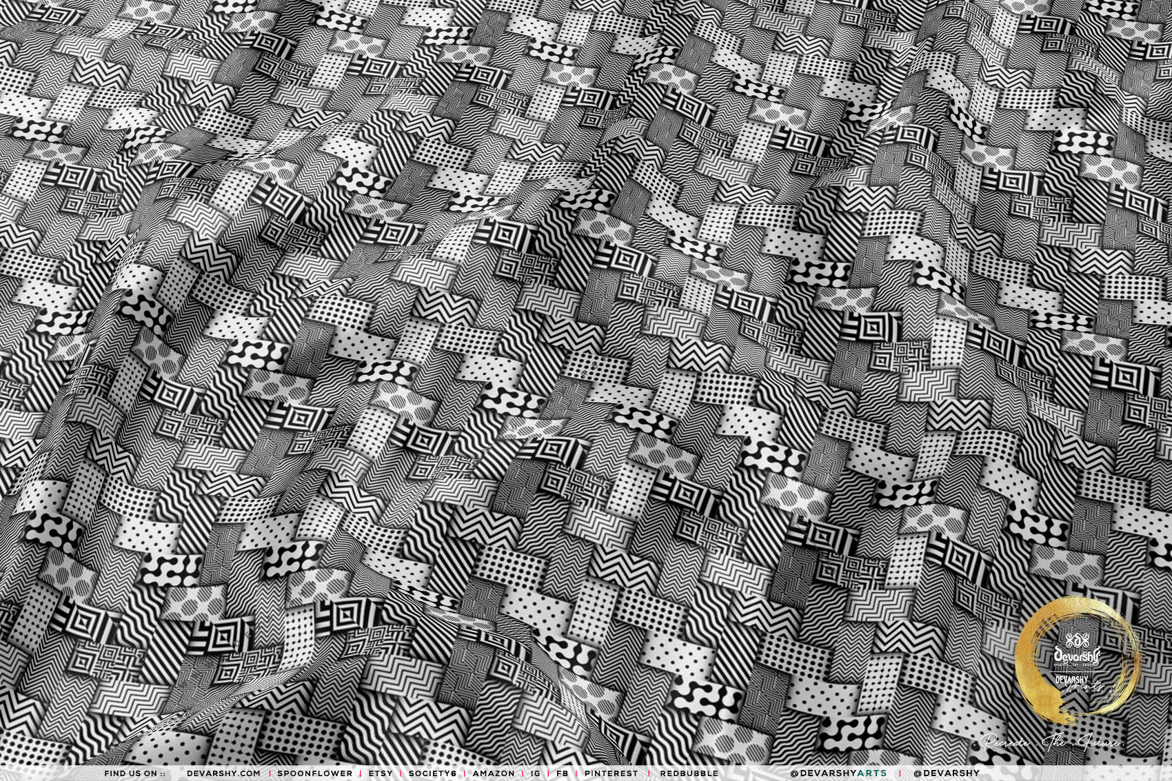 Ribbon Plaids Apparel Fabric 3Meters+, 9 Designs | 8 Fabrics Option | Fabric By the Yard | 032