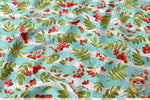Xmas Florals Apparel Fabric 3Meters+, 9 Designs | 8 Fabrics Option | Fabric By the Yard | 072