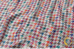 HOUNDSTOOTH Apparel Fabric 3Meters+, 9 Designs | 8 Fabrics Option | Checks Fabric By the Yard | 032