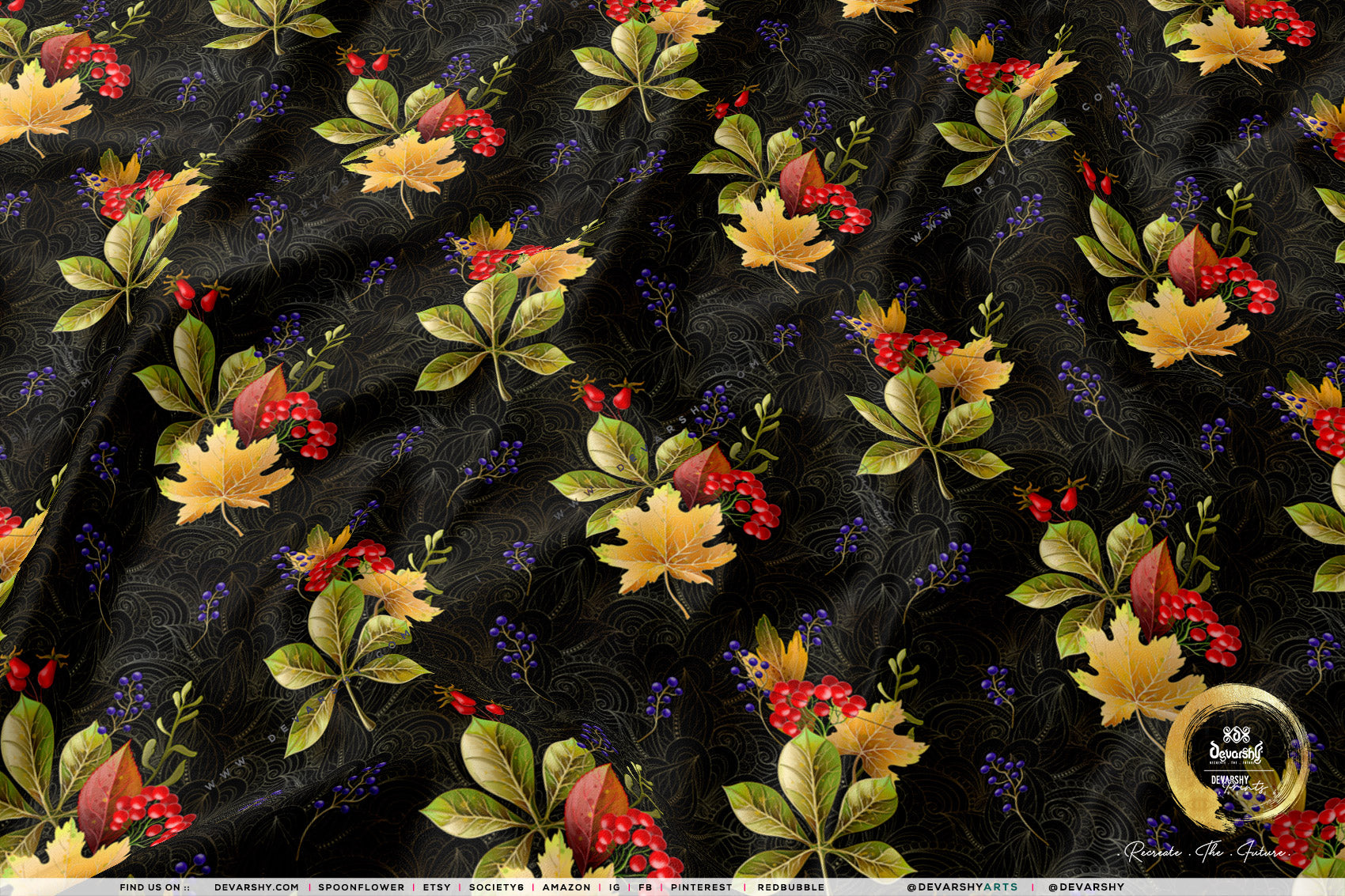 X-mas Print Apparel Fabric 3Meters+, 9 Designs | 8 Fabrics Option | Fabric By the Yard | 072B