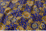 Golden Medallion Apparel Fabric 3Meters+, 9 Designs | 8 Fabrics Option | Baroque Fabric By the Yard | 031