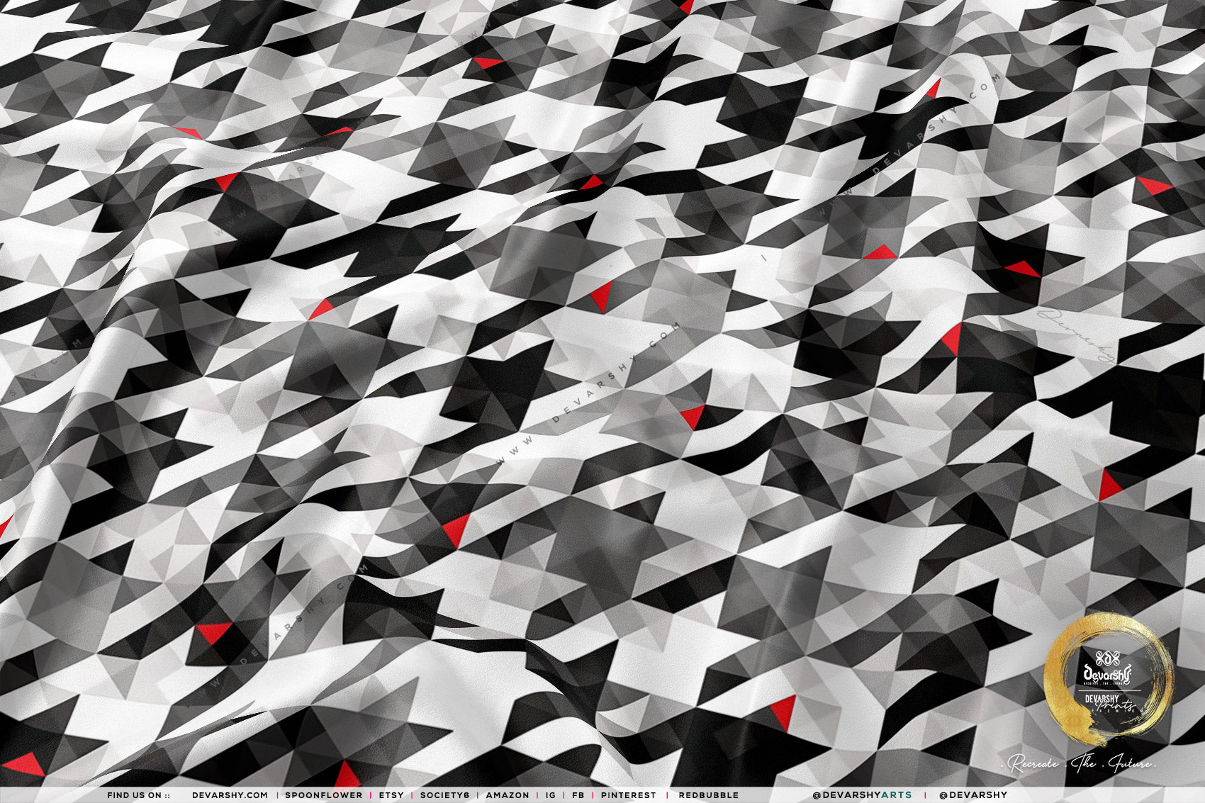 HOUNDSTOOTH Apparel Fabric 3Meters+, 9 Designs | 8 Fabrics Option | Checks Fabric By the Yard | 032