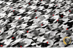 HOUNDSTOOTH Apparel Fabric 3Meters+, 9 Designs | 8 Fabrics Option | Checks Fabric By the Yard | 032