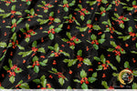 X-mas Print Apparel Fabric 3Meters+, 9 Designs | 8 Fabrics Option | Fabric By the Yard | 072B