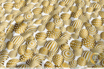 Xmas Ornaments Apparel Fabric 3Meters+, 9 Designs | 8 Fabrics Option | Fabric By the Yard | 073B