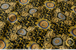 Golden Medallion Apparel Fabric 3Meters+, 9 Designs | 8 Fabrics Option | Baroque Fabric By the Yard | 031