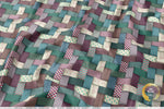 Ribbon Plaids Apparel Fabric 3Meters+, 9 Designs | 8 Fabrics Option | Fabric By the Yard | 032