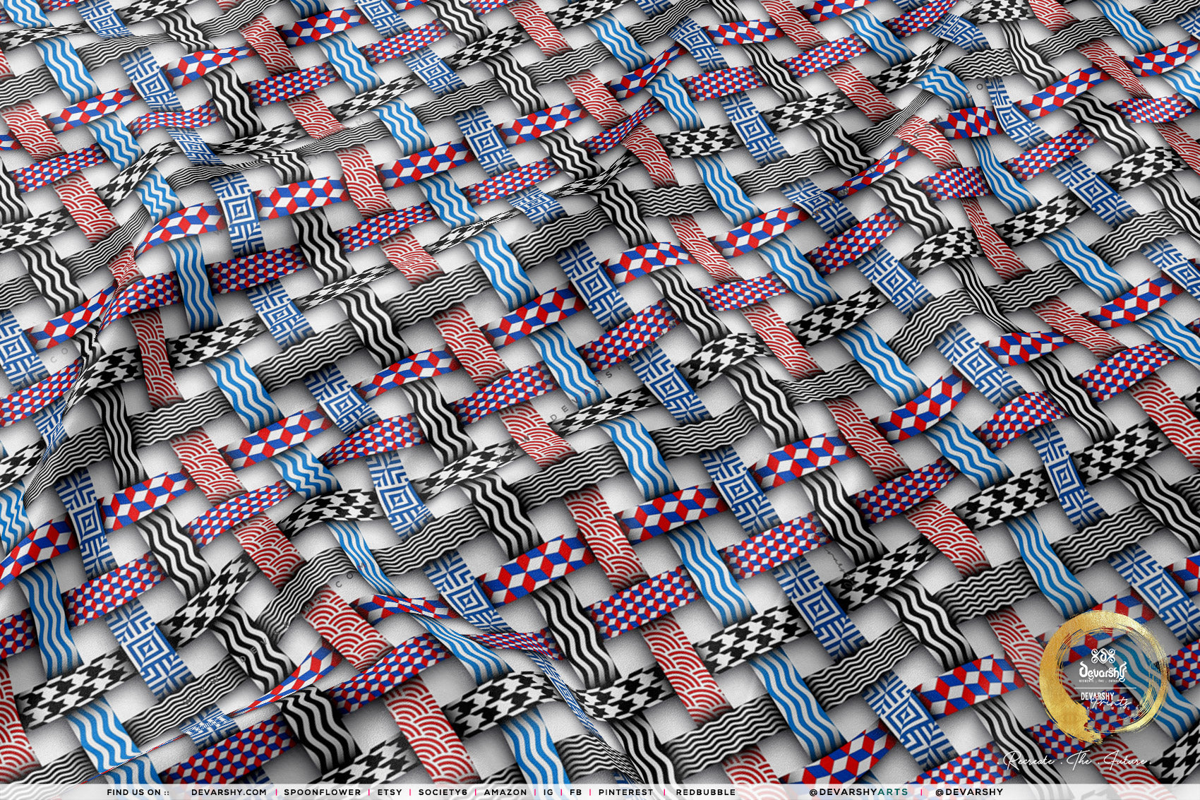 Ribbon Plaids Apparel Fabric 3Meters+, 9 Designs | 8 Fabrics Option | Fabric By the Yard | 032