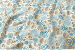 Snowflakes X-Mas Apparel Fabric 3Meters+, 9 Designs | 8 Fabrics Option | Fabric By the Yard | 071