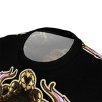 Prince Cheetah T-Shirt Unisex All Over Print Tee Baroque Cheetah Unisex T-Shirt