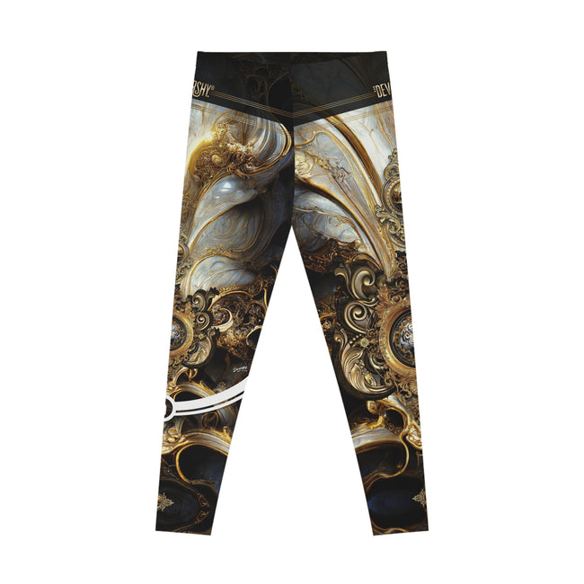 Majestique Leggings Women Baroque Leggings Lounge Wear Spandex Leggings Casual Wear Leggings | D20120