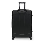 Crocodile Skin Suitcase 3 Size Carry-on Suitcase Reptile Skin Luggage Hard Shell Suitcase Black Travel Luggage | 11224