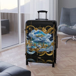 Ethereal City Suitcase Decorative City Travel Luggage Luxury Carry-on Suitcase Premium Hard Shell Suitcase with Wheels