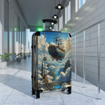 Fantasy Ship Suitcase Fairy Clouds Travel Luggage Carry-on Suitcase Premium Hard Shell Suitcase |  D20233