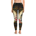 Baroque Owl Leggings Women Casual Wear Spandex Leggings Owl Printed Leggings Women Lounge Wear | X3493