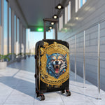 Ferocious Wolf Suitcase Animal Print Luggage Wild Wolf Carry on Suitcase Premium Hard Shell Suitcase