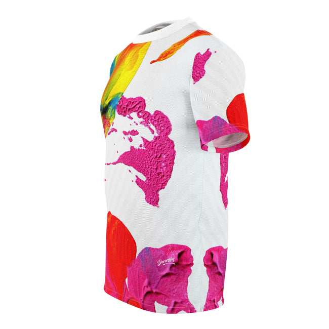 Abstract Paint T-Shirt Unisex All Over Print Tee Colorful Unisex T-Shirt | 1003