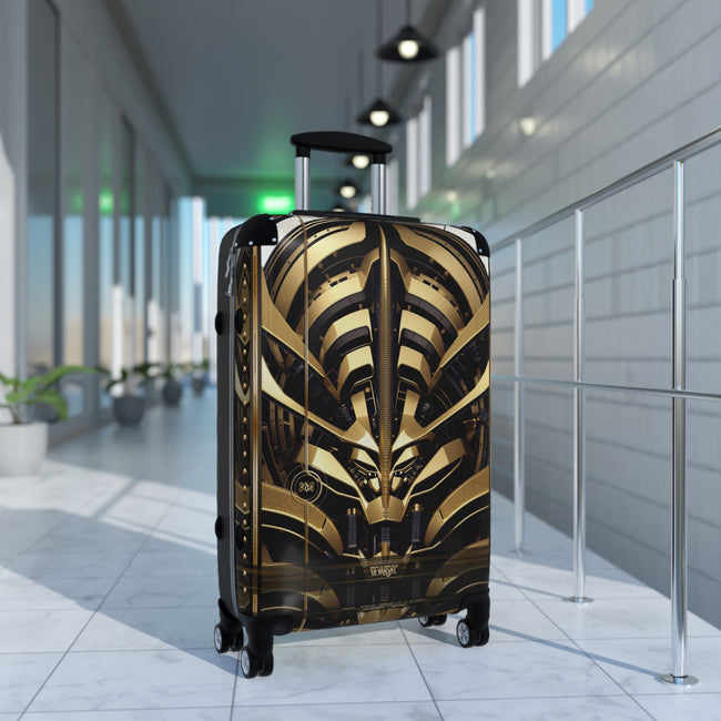 Sci-fi 3D Art Suitcase Decorative Art Deco Travel Luggage Carry-on Suitcase Premium Hard Shell Suitcase | D20220