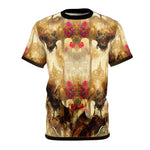 Japanese Art T-Shirt Unisex All Over Print Tee Decorative Floral T-Shirt Oriental Art Unisex T-Shirt | D20128