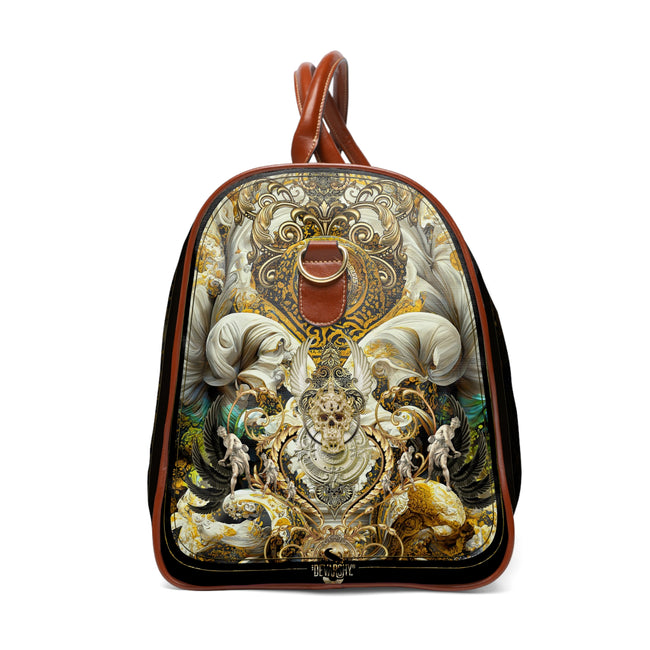 Shop Our Sophisticated Windsor Regalia Faux Leather Bag Decorative Baroque Luggage PU Leather Travel Bag | D20121