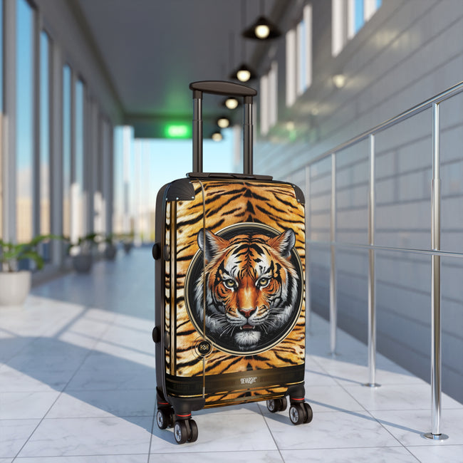 Tiger Print Suitcase Animal Print Luggage Luxury Carry-on Suitcase Premium Hard Shell Suitcase | X3408