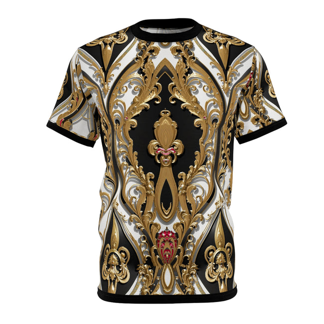 Ogee Baroque T-Shirt Unisex All Over Print Tee Golden Damask Unisex T-Shirt | D20223