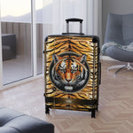 Tiger Print Suitcase Animal Print Luggage Luxury Carry-on Suitcase Premium Hard Shell Suitcase | X3408