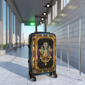 Ottoman Domes Suitcase Arabic Art Travel Luggage Carry-on Suitcase Premium Hard Shell Suitcase with Wheels | D20205