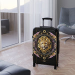 Prince Cheetah Suitcase Baroque Animal Print Luggage Carry-on Suitcase Premium Hard Shell Suitcase | 2239