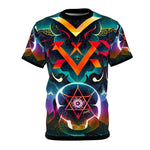 Abstract Unisex T-Shirt All over Print Tee Star of David Unisex T-Shirt | D20197