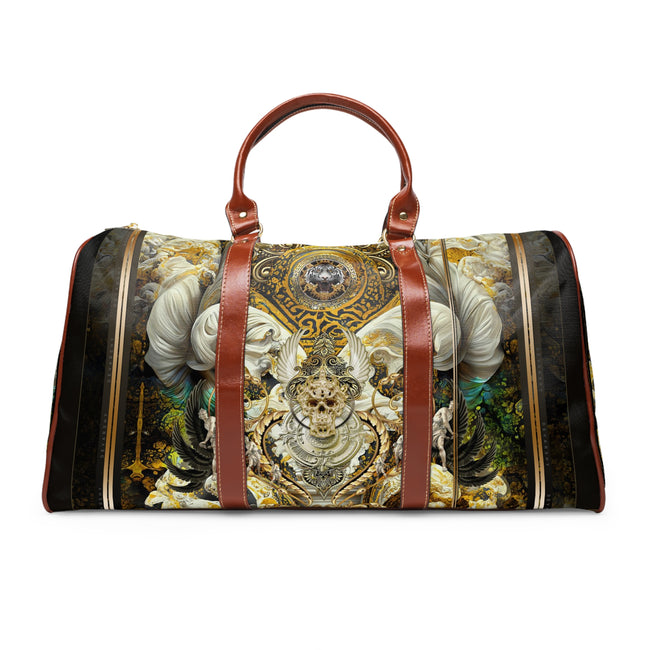 Shop Our Sophisticated Windsor Regalia Faux Leather Bag Decorative Baroque Luggage PU Leather Travel Bag | D20121