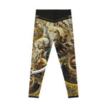 Winsor Regalia Leggings Women Baroque Leggings Lounge Wear Leggings Spandex Leggings Casual Wear | D20121