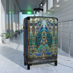 PEACOCK Print Suitcase Carry-on Suitcase Peacocks Travel Luggage Hard Shell Suitcase Peacock Print Luggage - D20160