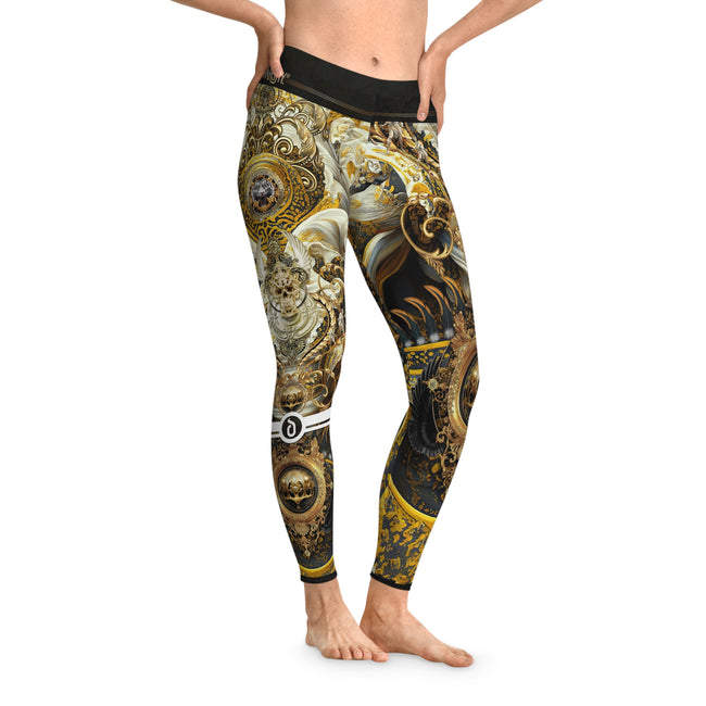 Winsor Regalia Leggings Women Baroque Leggings Lounge Wear Leggings Spandex Leggings Casual Wear | D20121