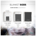 Grandeur BAROQUE Sherpa Fleece Blanket and Velveteen Throw Blanket 2 Materials | 3 Sizes | 100368