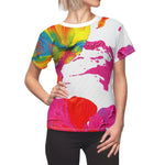 Abstract Paint T-Shirt Unisex All Over Print Tee Colorful Unisex T-Shirt | 1003