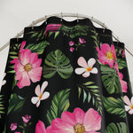 Tropical Floral Shower Curtain Floral Print Curtain For Bathroom | 10082