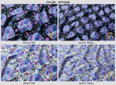 Blue Paisleys Upholstery Fabric 3meters | 4 Designs | 13 Fabric Options | Furnishing Fabric By the Yard | D20109
