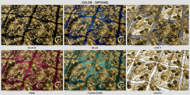 Golden Lion Upholstery Fabric 3metres 12 Furnishing Fabric Options Black Baroque Fabric By the Yard | D21040