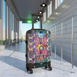 Opulence Pearls Suitcase 3 Sizes Carry-on Suitcase Luxury Pearls Luggage Hard Shell Suitcase  | XTQ1002
