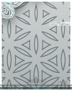 Decorative Floral Grey PREMIUM Curtain Panel, Made to Order on 12 Fabric Options - 10001A