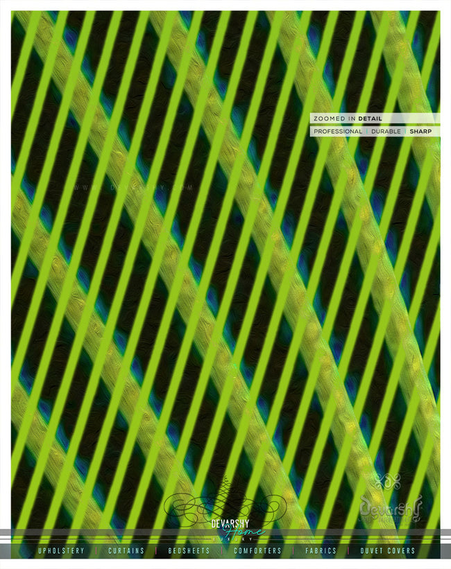 Evergreen Nazca Lines PREMIUM Curtain Panel. Available on 12 Fabrics. Heavy & Sheer. 100047F
