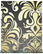 Gradient Gold Damask PREMIUM Curtain Panel. Available on 12 Fabrics. Made to Order. 100266