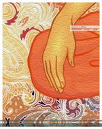 Meditating Buddha PREMIUM Curtain Panel. Available on 12 Fabrics. Made to Order. 100284